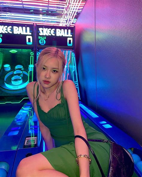 rose blackpink green gucci dress|Blackpink’s Rosé Is Already Wearing This Season’s Hottest .